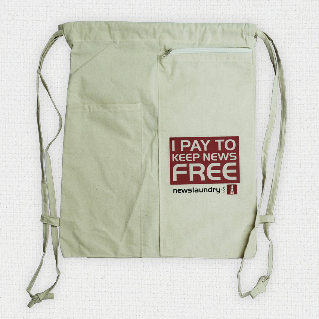 I Pay to Keep News Free Backpack